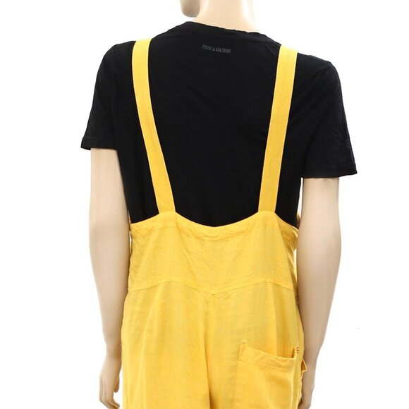 BDG Urban Outfitter Tilly Linen Utility Overall Jumpsuit Effortless M NWD 234439 - Picture 9 of 12